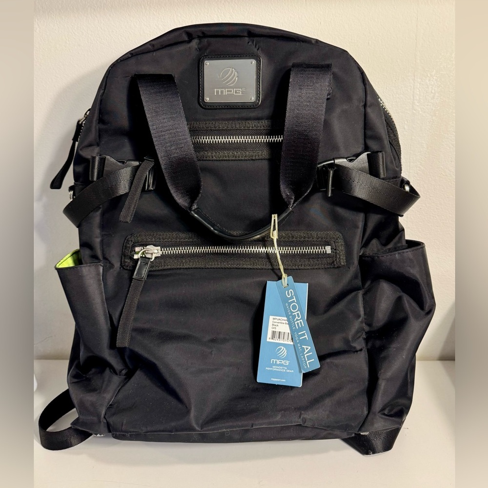 MPG Black Backpack